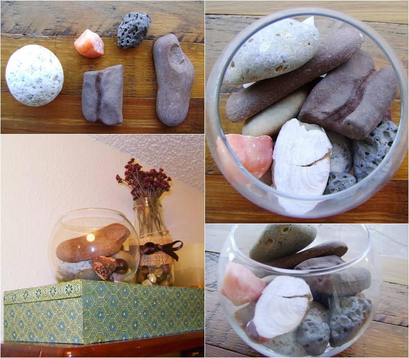 Let's Drink Coffee, Darling: Displaying Collections of Small Rocks