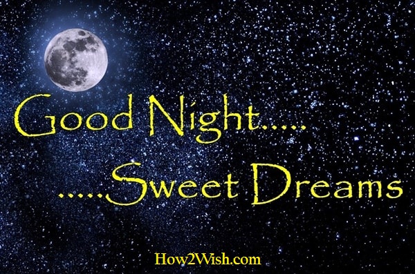 100+ Good Night Quotes, Wishes, Greeting & Messages [2023] | How2Wish