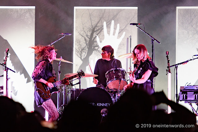 Sleater-Kinney at Rebel on November 3, 2019 Photo by John Ordean at One In Ten Words oneintenwords.com toronto indie alternative live music blog concert photography pictures photos nikon d750 camera yyz photographer