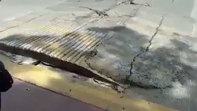 Incredible footage captures the ground “Breathing” in Mexico after the earthquake  Mexico