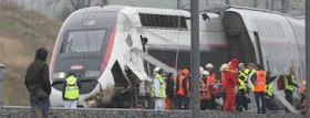 Un TGV descarrila a 270 km/h dejando 22 heridos