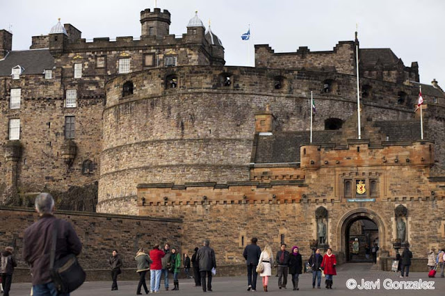 paseo, walk, Edinburgh, Scotland, Edinburgh Castle