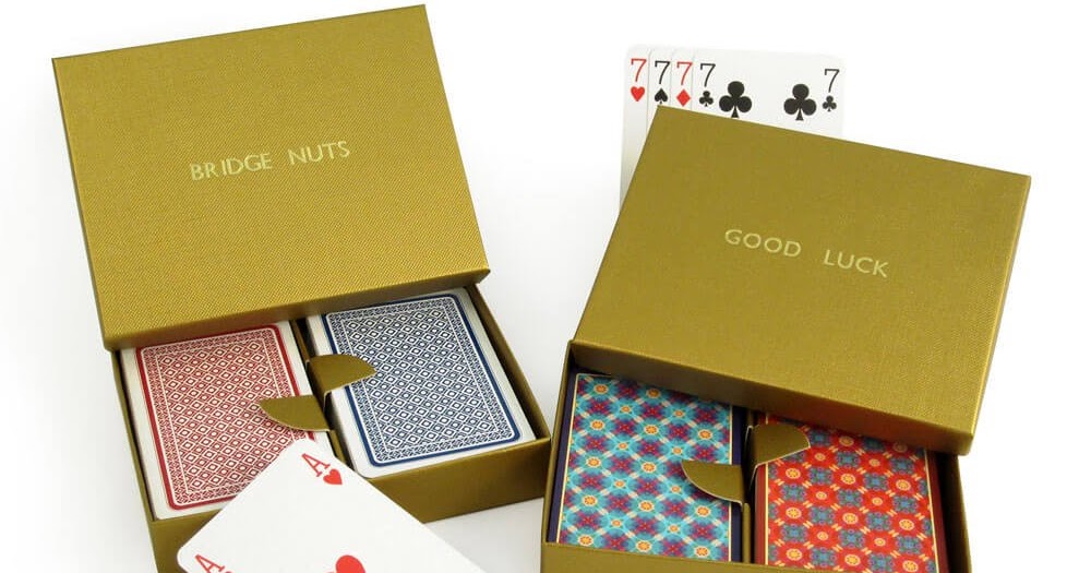 Stylish custom playing cards