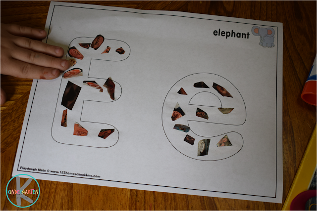 e is for ear cut and paste activity for preschool, prek, kindergarten e is for ear cut and paste activity for preschool, prek, kindergarten