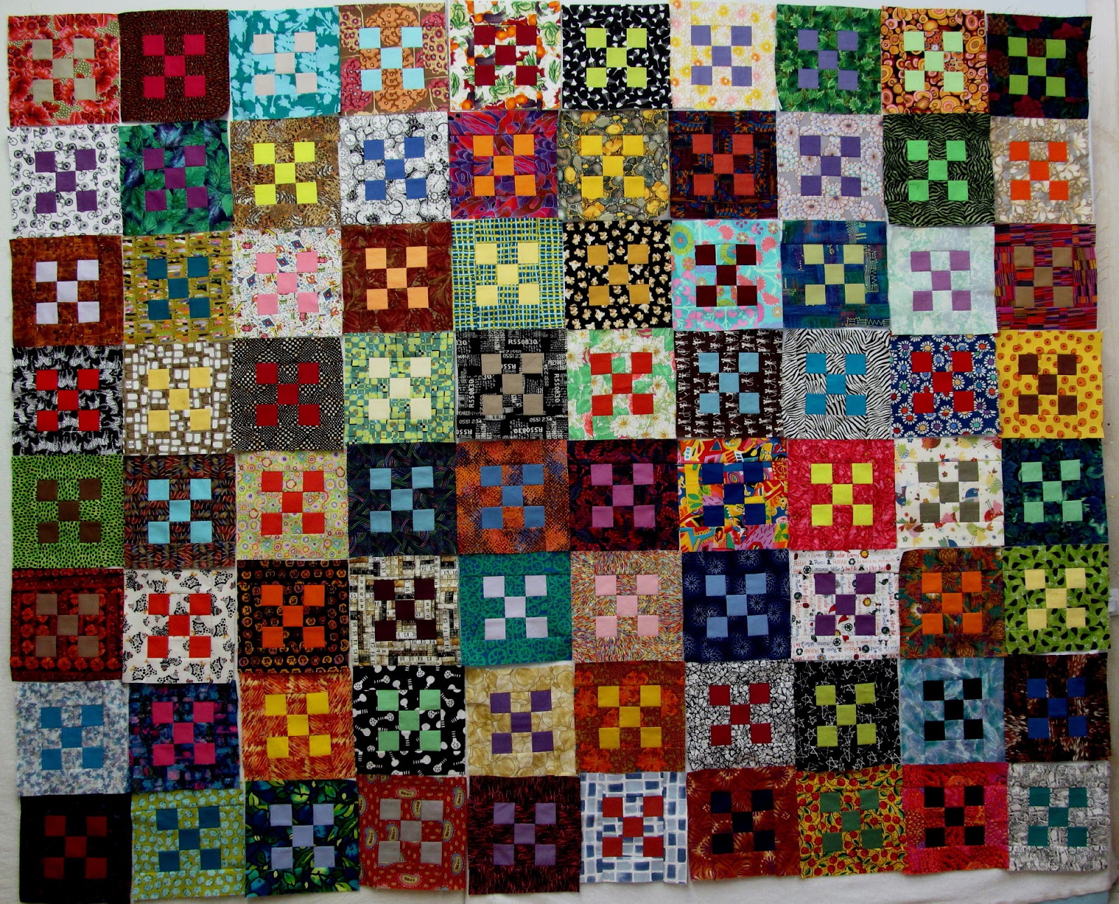 Exuberant Color All 80 blocks.............