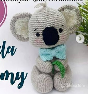 PATRON GRATIS KOALA AMIGURUMI 50040 🐨