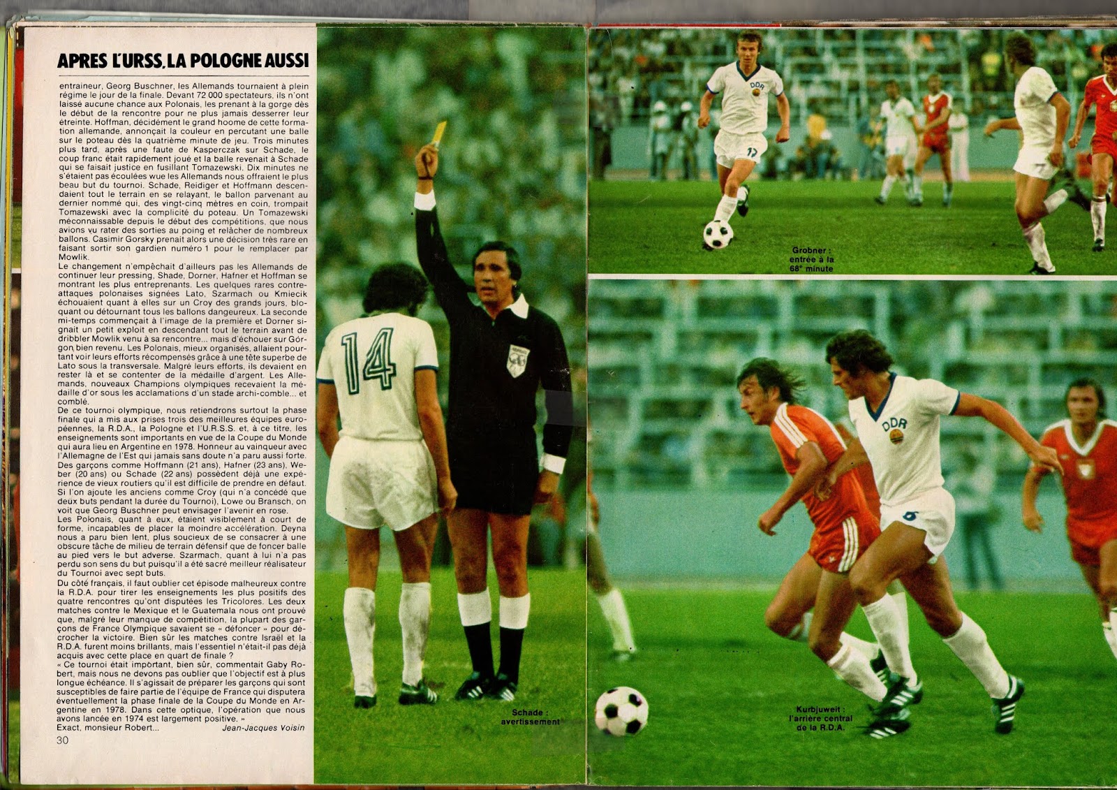 Soccer Nostalgia International Season 1976/ 77, Part 1 (July 1976)