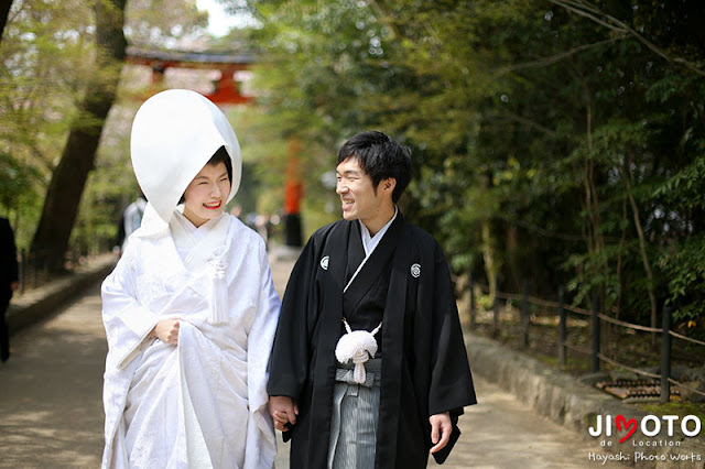 宇治上神社での挙式・結婚式撮影