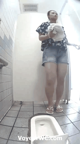 Girls pissing at the mall filmed in secret (Shopping mall Toilet Pissing)