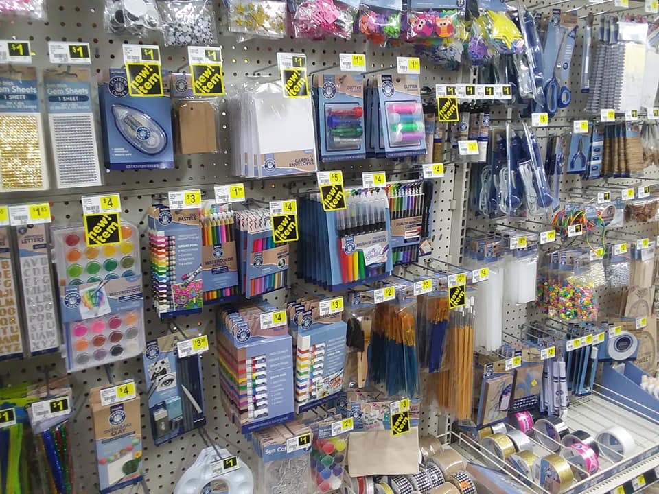 Art With Mr. E Dollar General Arts & Crafts Section
