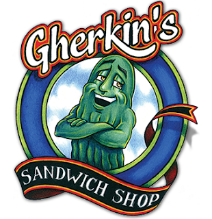 Gherkins Sandwich Shop Logo