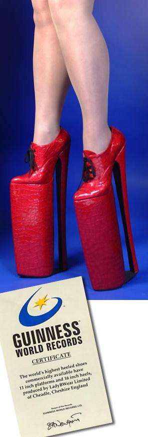 World's Highest High Heel Shoes | M.P Blog