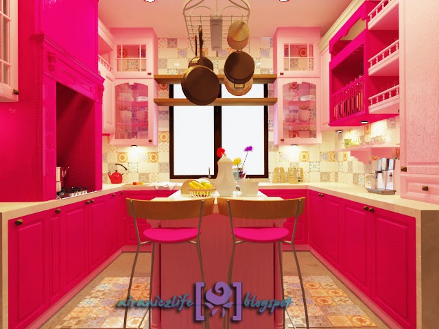 Airaniez S Life Design Dapur Merah Jambu Pink Kitchen Alamua Lai W B T Terima Kasih Kerana Masih Sudi Datang Melawat Blog Saya Walaupun Dah Jarang Update Disebabkan Rindu Sangat Nak
