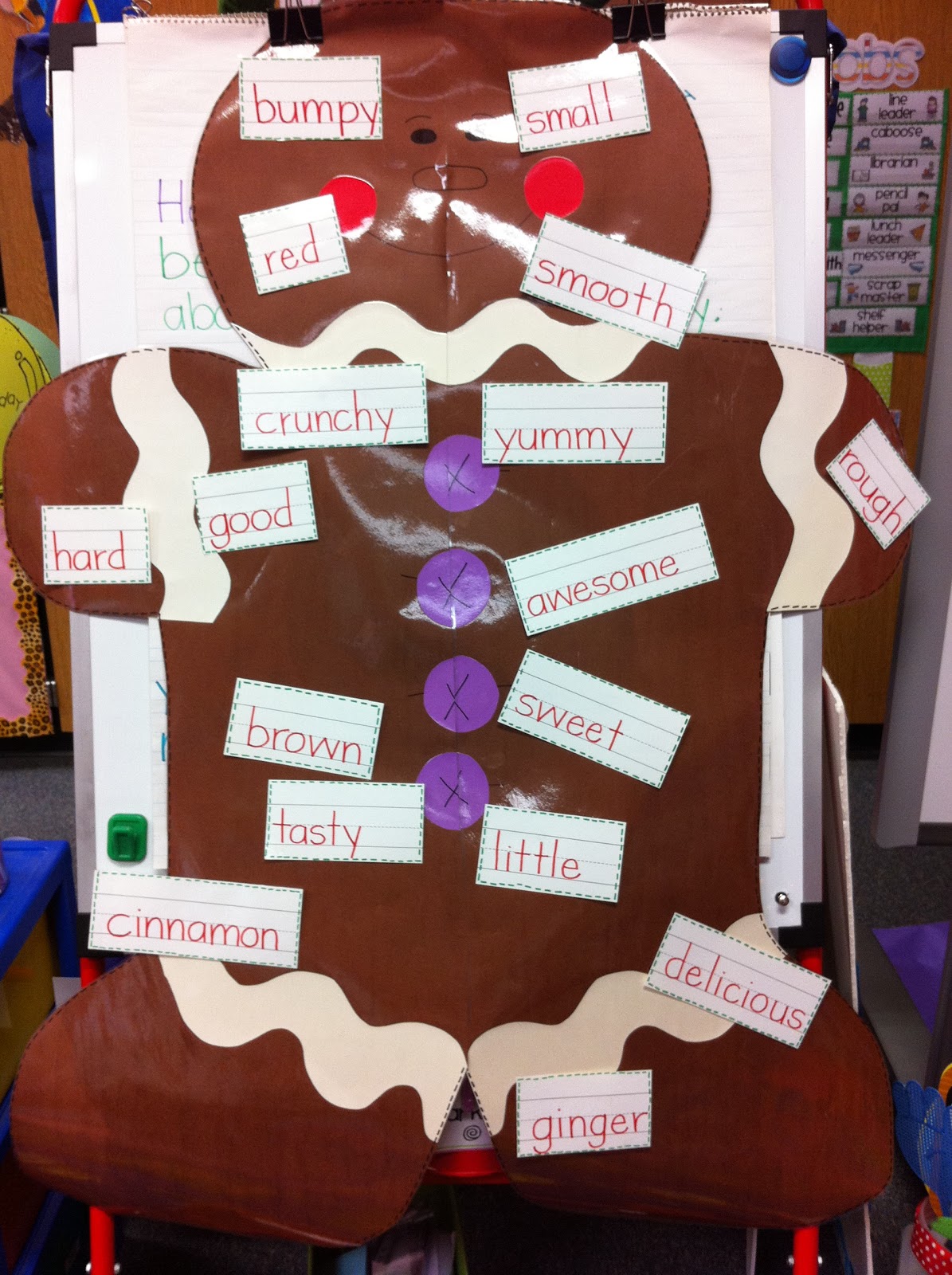 to Room 36! Gingerbread Man and Christmas