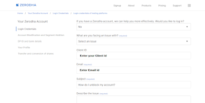 How To Create Ticket In Zerodha Full information