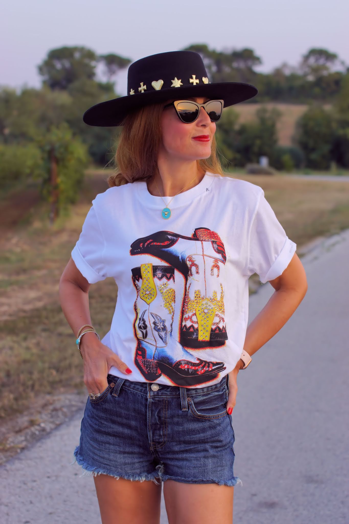 Celestial Boater hat by Lack of Color on fashion and cookies fashion blog, fashion blogger style