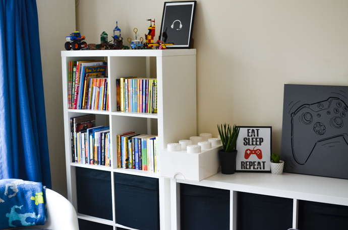 gaming themed kids bedroom, gaming room for children