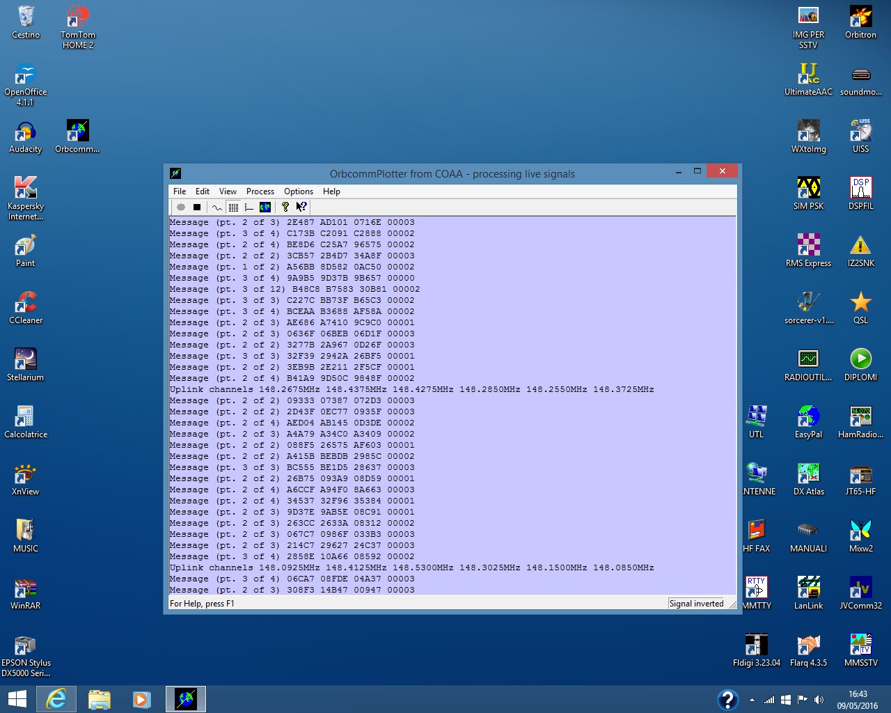 Orbcomm Satellite Orbcomm Satellite