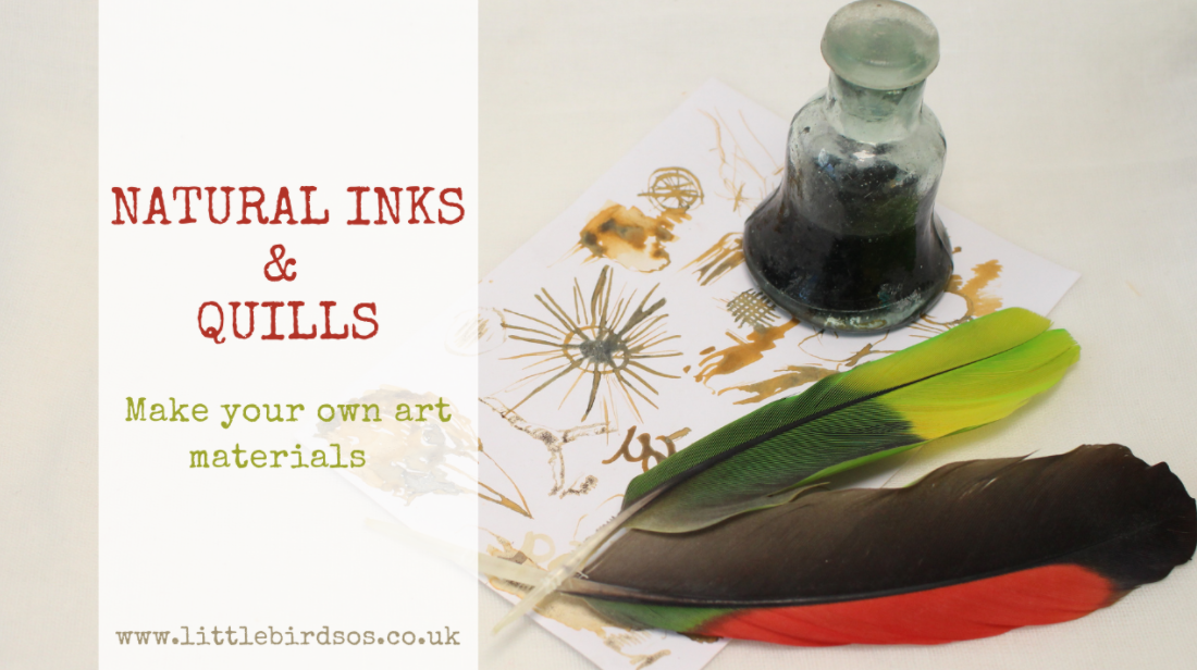Natural Inks and Quills