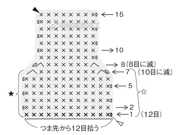 Пинетки-кеды крючком. Схемы вязания (6)