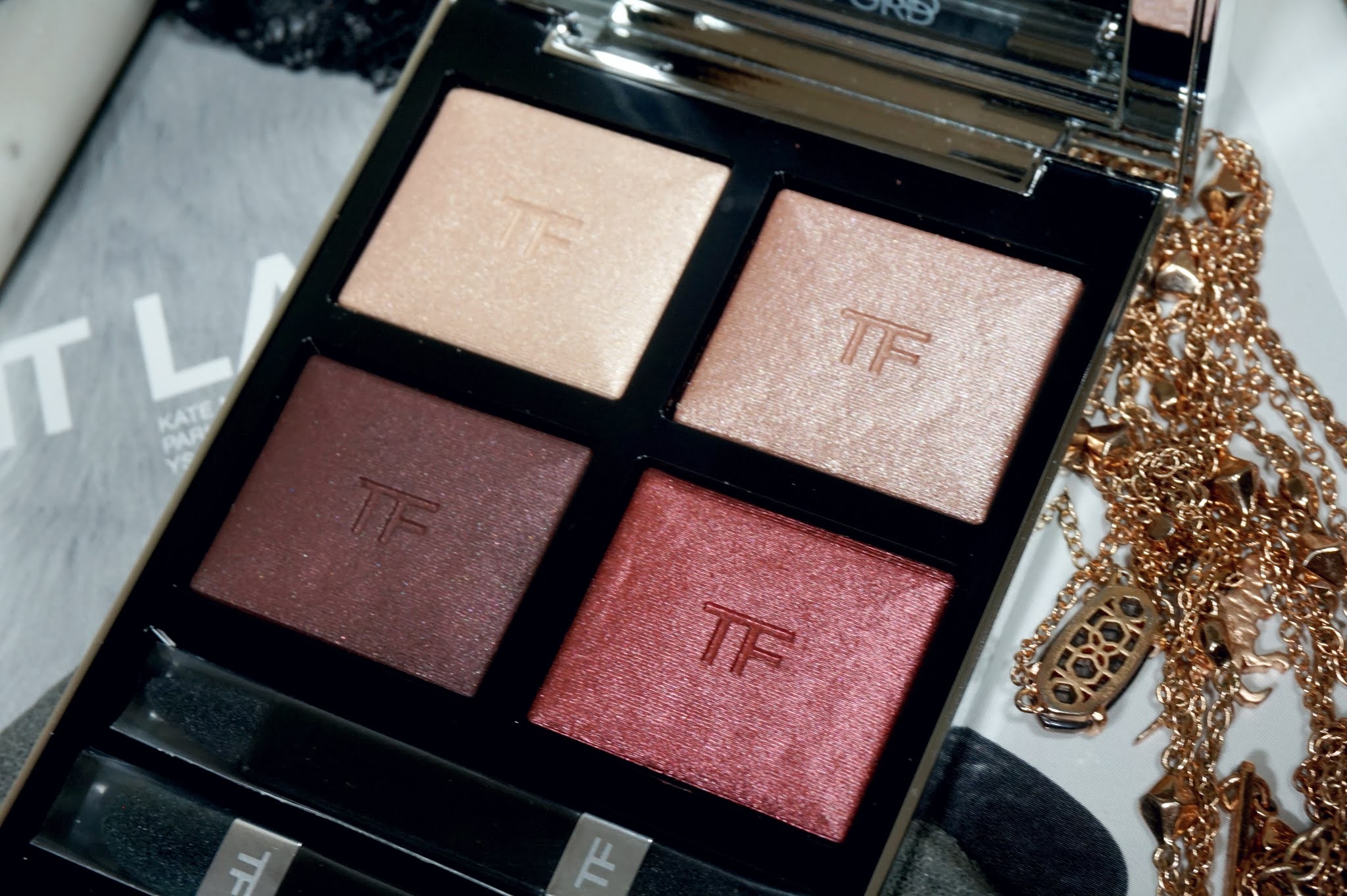 Tom Ford Extreme Eye Color Quad in Mercurial Review and Swatches