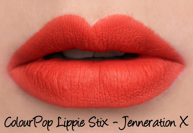 ColourPop Lippie Stix - Jenneration X Swatches & Review