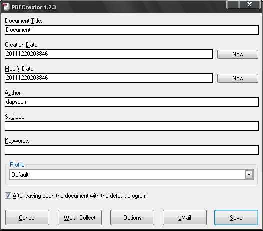 Pdf creator версии. Pdf creator версии