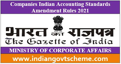 Indian Accounting Standards Amendment