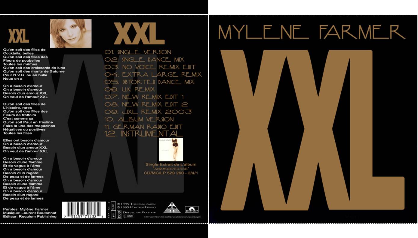 MUSICOLLECTION MYLENE FARMER XXL 1995 2015 MUSICOLLECTION MYLENE FARMER XXL 1995 2015