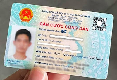 hướng dẫn làm Thẻ căn cước công dân gắn chíp mới