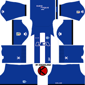 Deportivo Alavés 2017/18 - Dream League Soccer Kits