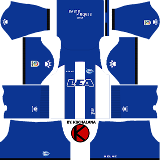 Deportivo Alavés 2017/18 - Dream League Soccer Kits