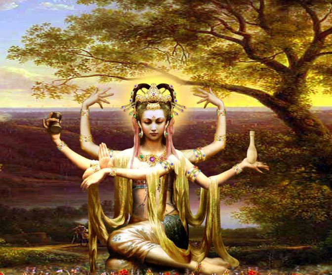 Goddess Kwan/Gwan/Quan Yin Goddess of Mercy & Compassion