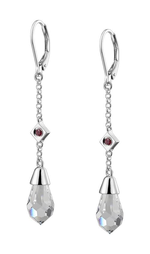 Swarovski Crystal Earrings by ELLE Jewelry  