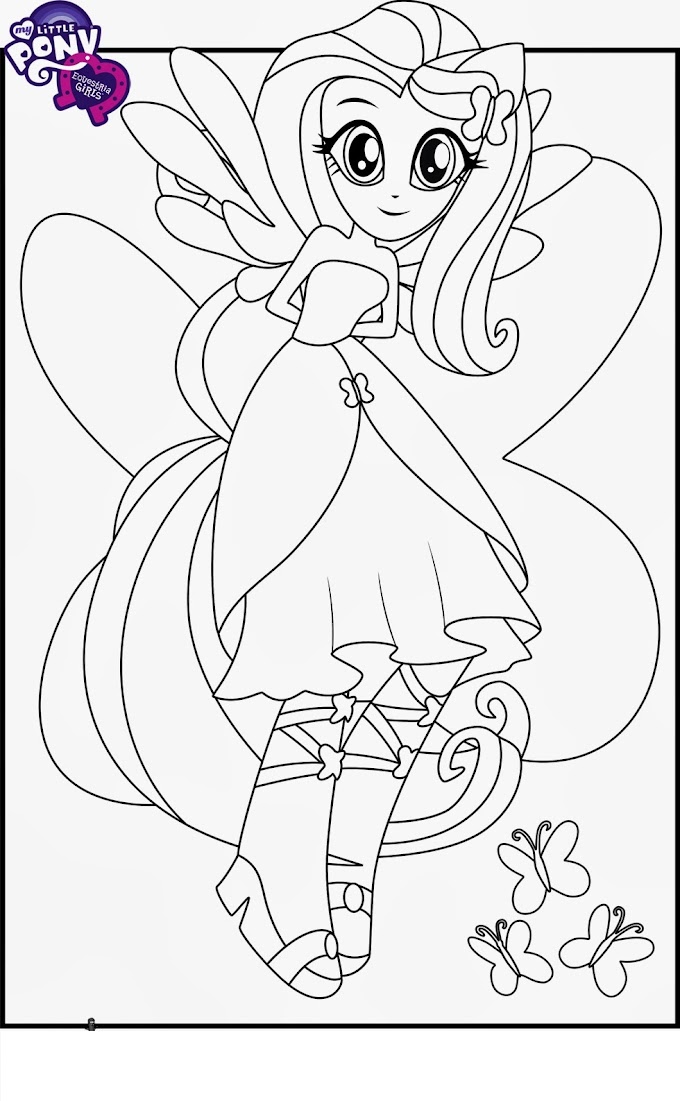 Desenhos de Equestria Girls para colorir, pintar, imprimir!