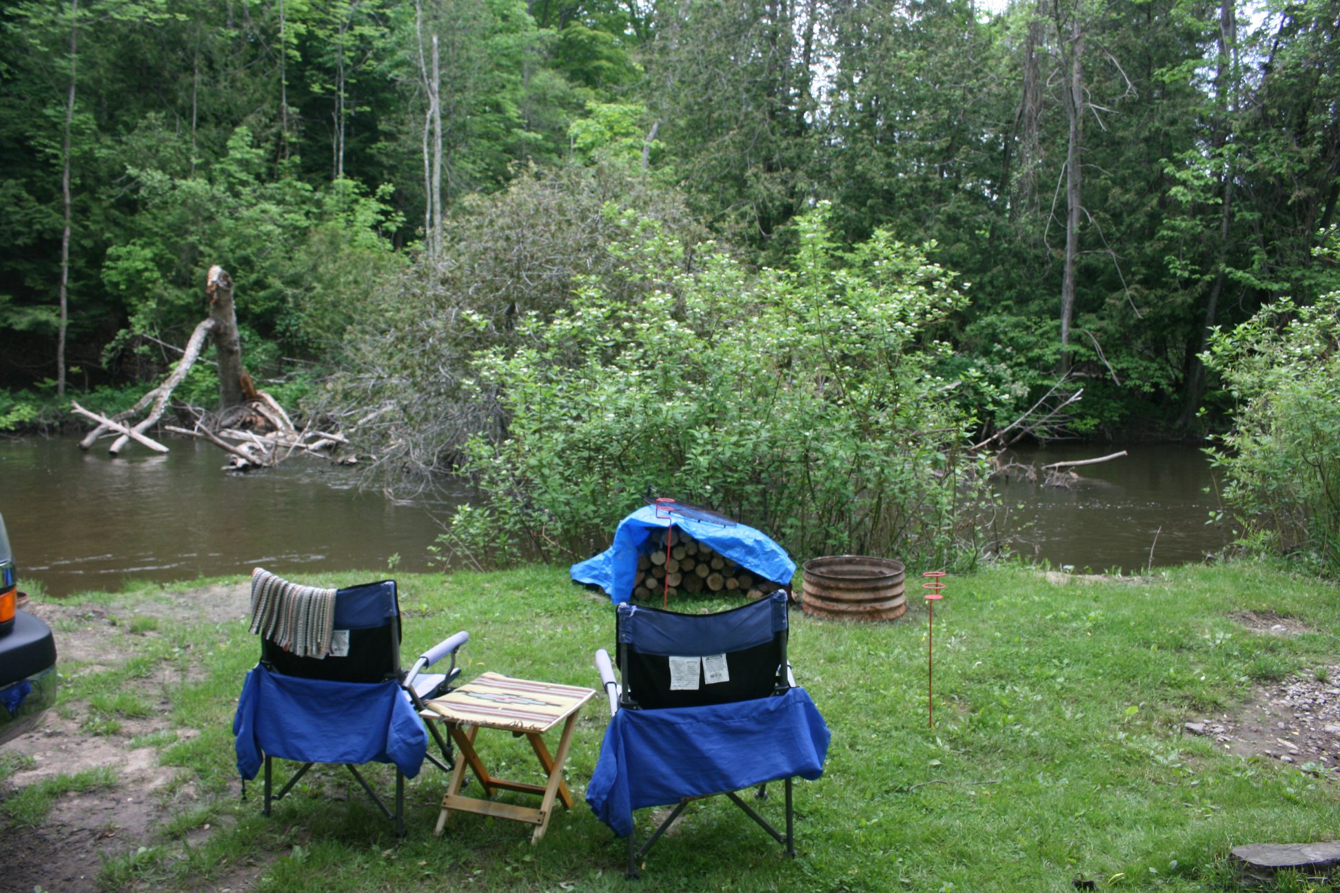 Travel Reviews & Information Benzonia, Michigan Vacation Trailer Park