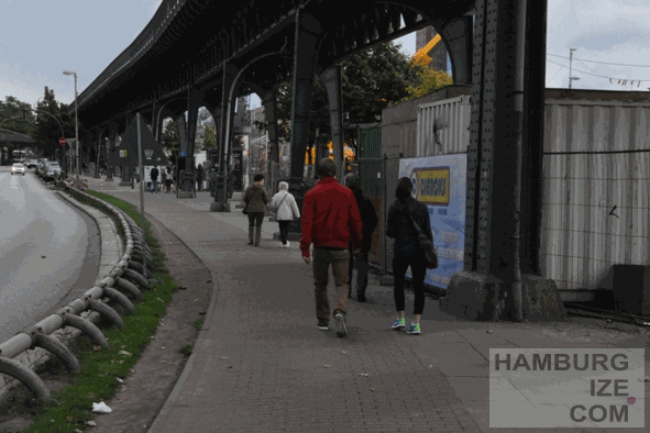 Vorsetzen, Elberadweg - Kampfbaustelle © hamburgize.com / Stefan Warda
