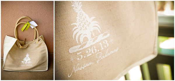 Bahamas Wedding Part 2, Welcome Bags and Rehearsal Dinner