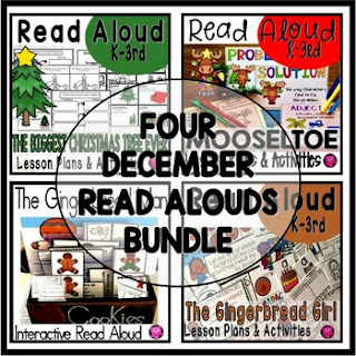 December Reading Activities: Christmas Holiday Theme Bundle