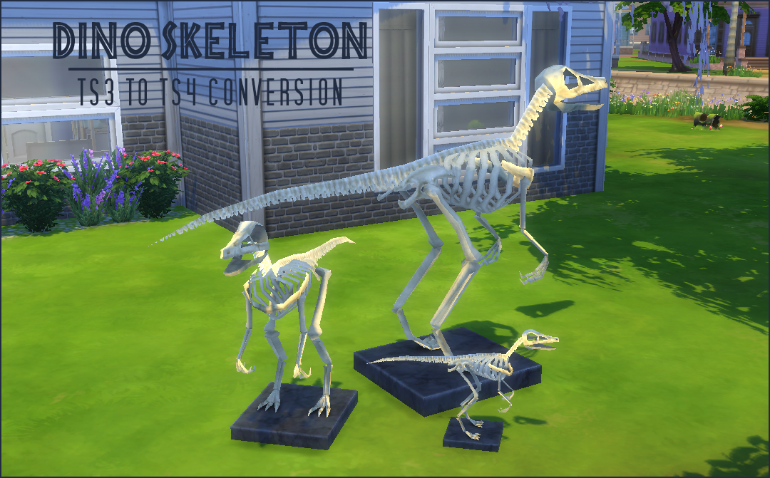 Mod The Sims - does anyone have a dinosaur and fossil museum sets for