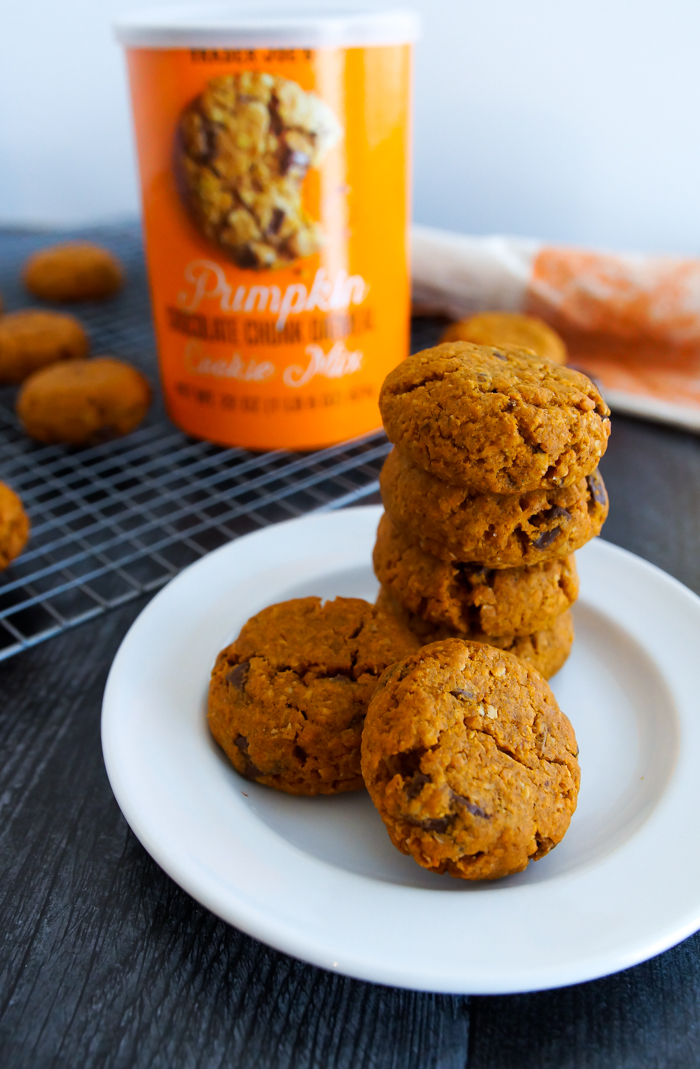Sweet on Trader Joe's Sunday Pumpkin Chocolate Chunk Oatmeal Cookie