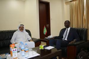 السفير الكويتي يزور المنطقة الحرة بموريتانيا