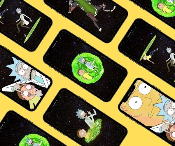 Rick and Morty phone wallpaper collection