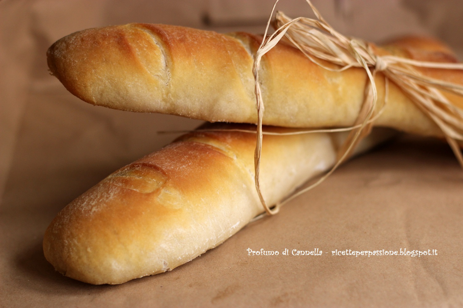 baguette a lievitazione naturale - la soddisfazione di farla in casa