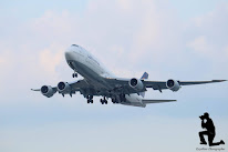 Lufthansa DHL462 Boeing 747-8 Taking Off  7-27-21