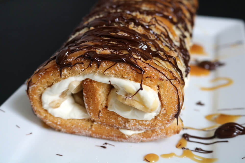 Banoffee Roulade | Bake Off Bake Along | Take Some Whisks