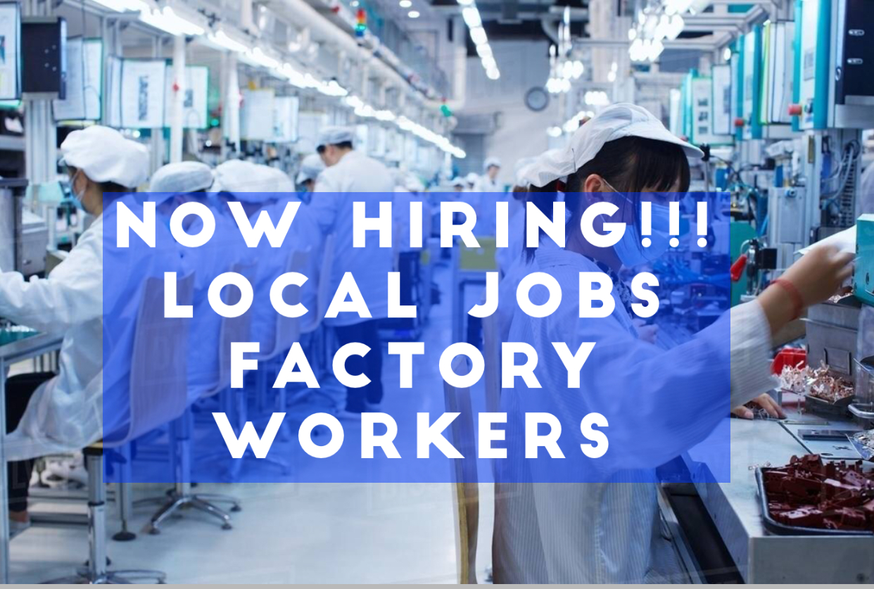 Quiapo Hiring Factory Worker for HR Network Inc. (Recruitment Firm