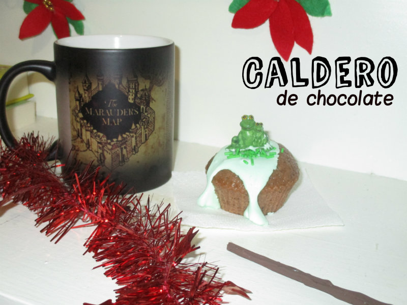 Caldero de chocolate para Harry Potter