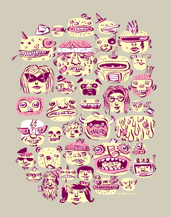 NateFullerArt BOOMBOX BURGERS & SWITCHBLADE HOT DOGS!