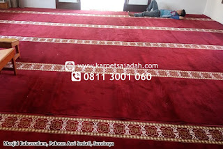 Varian Karpet Masjid Turki Area Sutojayan Blitar Jawa Timur